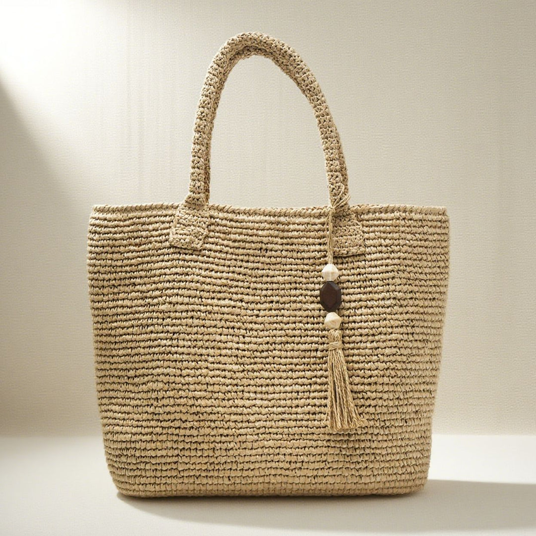 Macramé bag with tassel details Kalsten