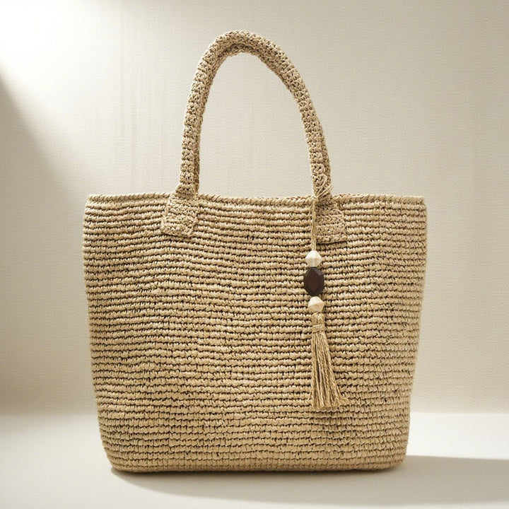 Macramé bag with tassel details Kalsten