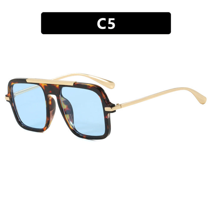 Women's square sunglasses with luxurious metal frame and sturdy lenses Kalsten