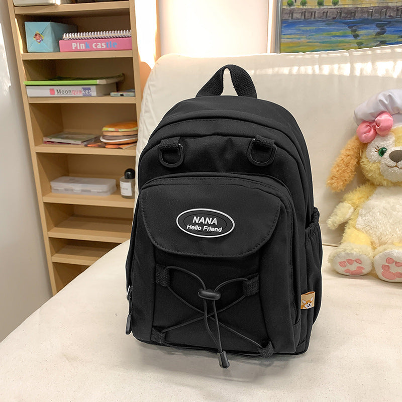 Compact Casual Multi-Pocket School Backpack