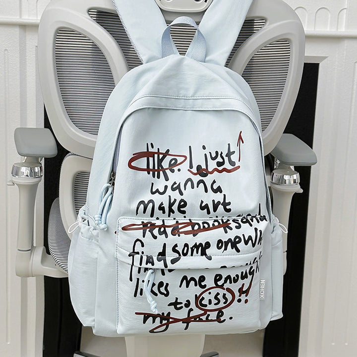 Playful Graphic Design Backpack