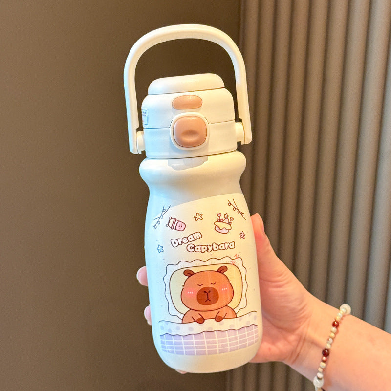 Ladies Insulated Drinking Bottle with Colorfully Designed Animal Motif Kalsten