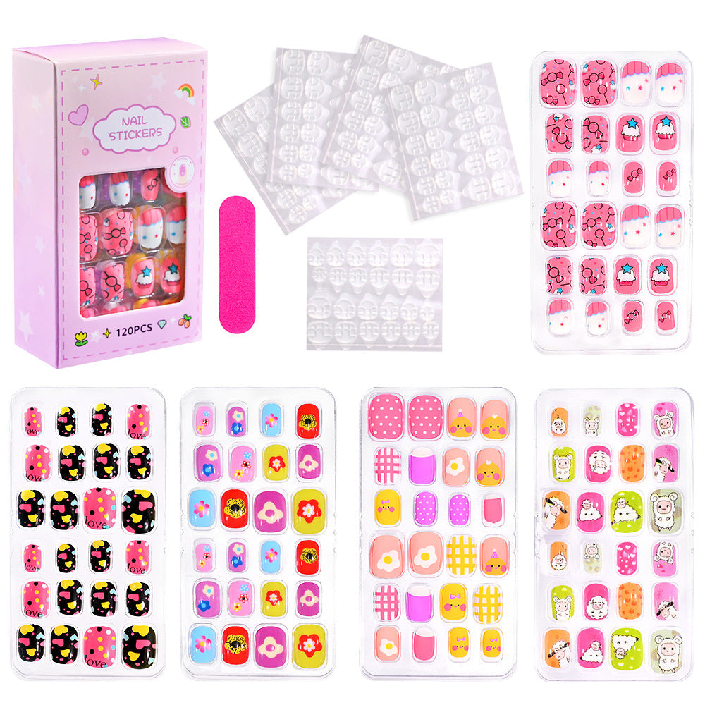 Fun Themed Press-On Nail Set Kalsten