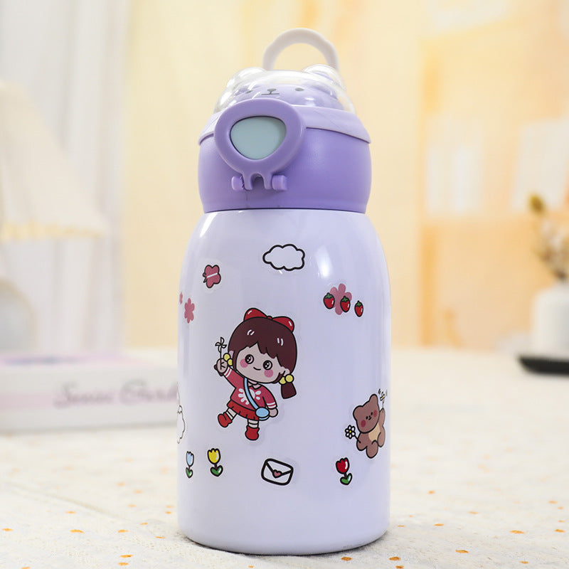 Ladies Insulated Drinking Bottle in Intergalactic Astronaut Design Kalsten