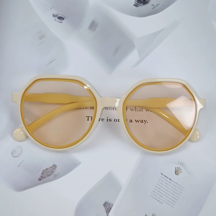 Women’s Geometric Sunglasses with Extravagant Accent Kalsten