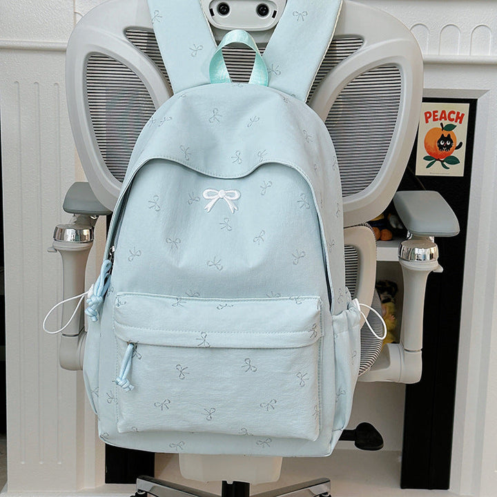 Cute Soft Fabric Mini School Backpack