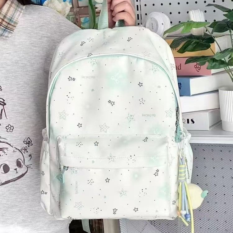 School backpack with playful star design and multiple compartments Kalsten