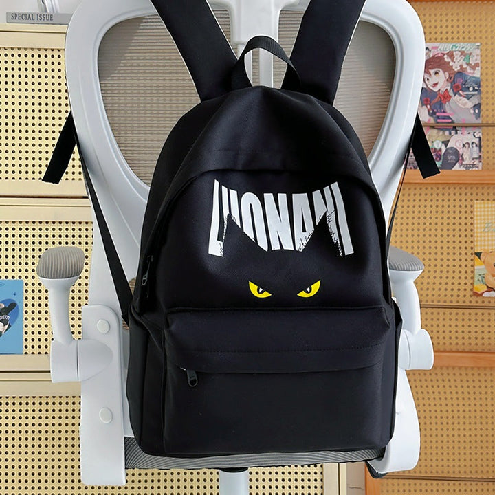 Cartoon-Inspired Bunny Ears School Backpack