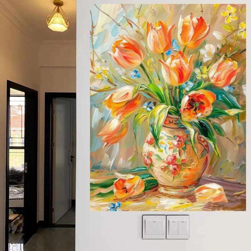 Floral Still Life Canvas Art Kalsten