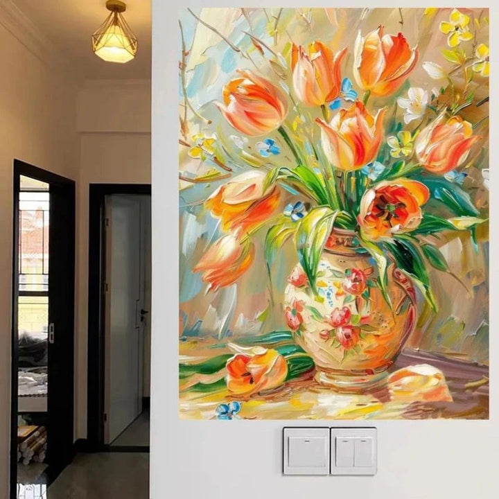 Floral Still Life Canvas Art Kalsten