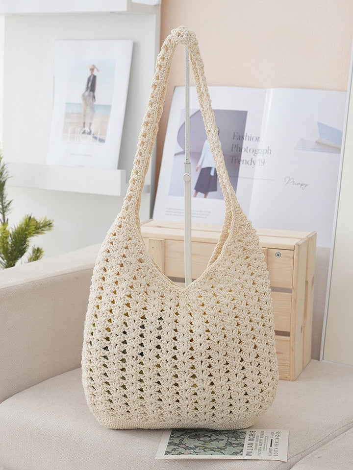 Handcrafted Net Shoulder Bag Kalsten