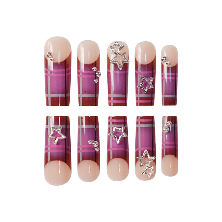 Artistic Star-Embellished Nail Art Kalsten