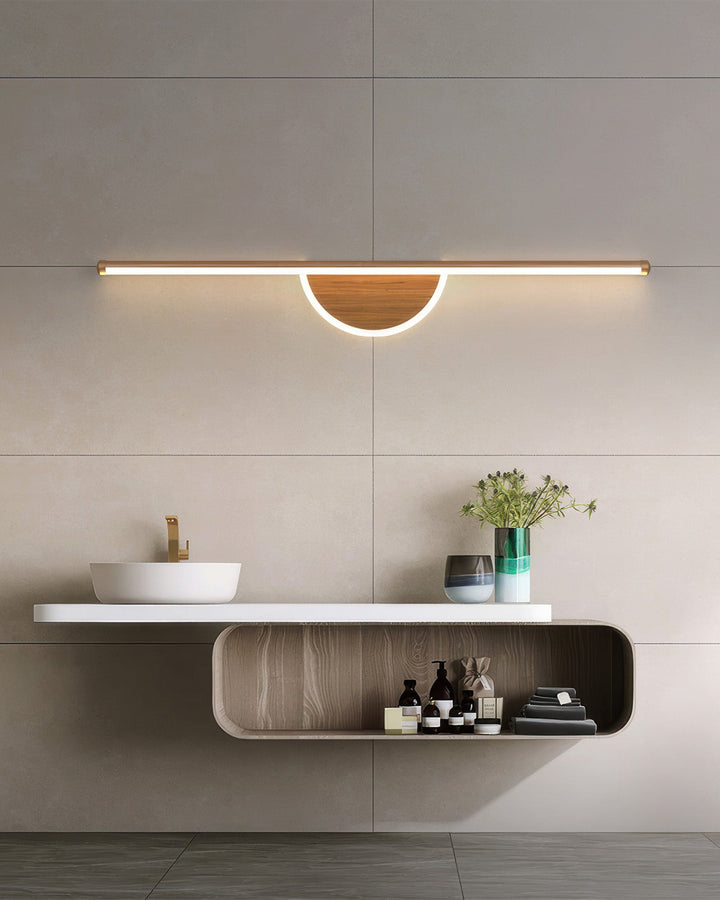 Wood Arc Wall Lamp – Modern Lighting Design
