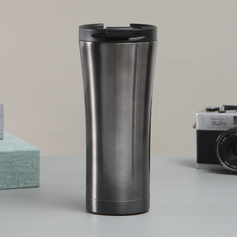 Women elegant double-walled coffee mug with non-slip silicone base Kalsten