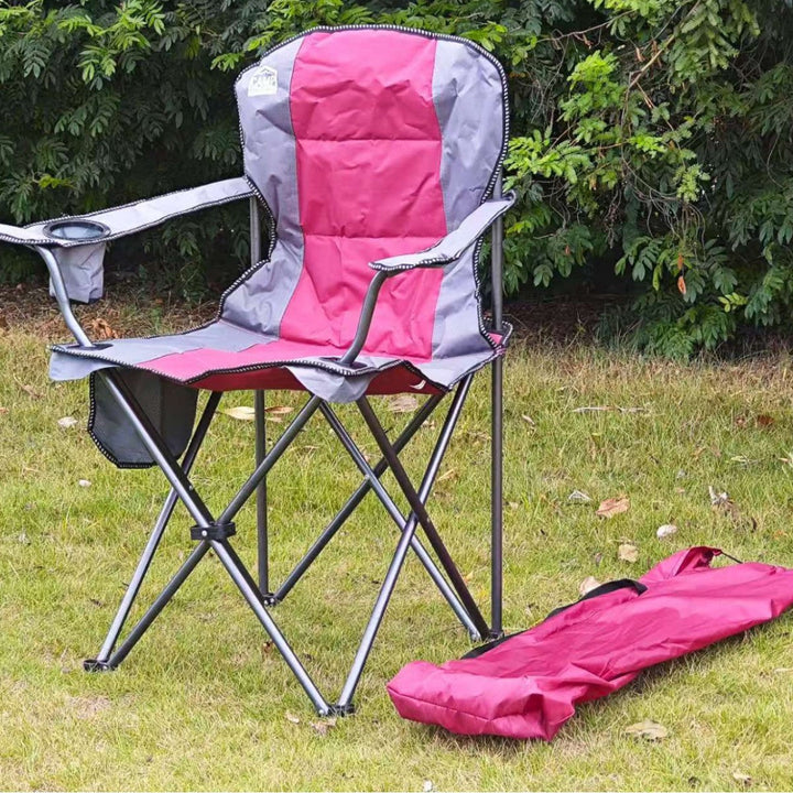 Women's Comfortable Camping Chair with Cup Holder Kalsten