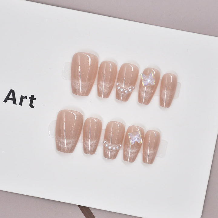 Artistic Press-On Nail Art Set Kalsten