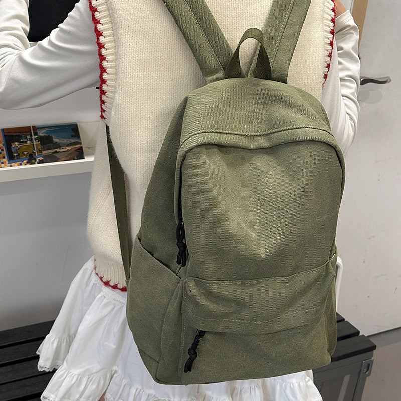 Vintage Canvas Backpack Kalsten