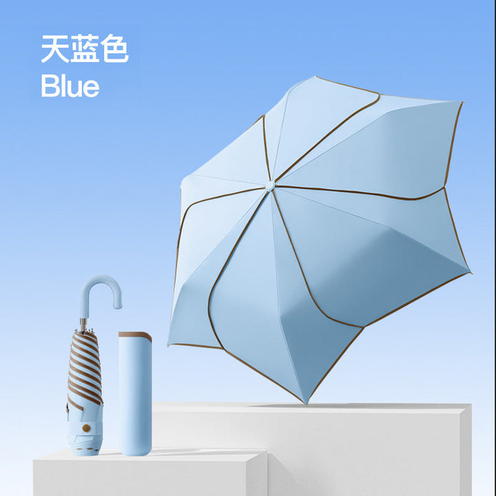 Women Folding UV Protection Umbrella with Innovative Design Kalsten