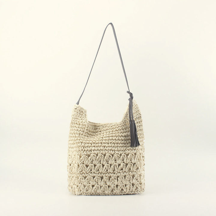 Handcrafted Hobo Bag Made of Natural Material Kalsten