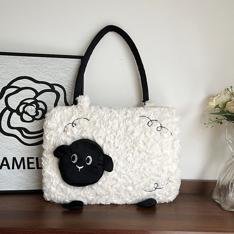 Cute Plush Handbag Kalsten