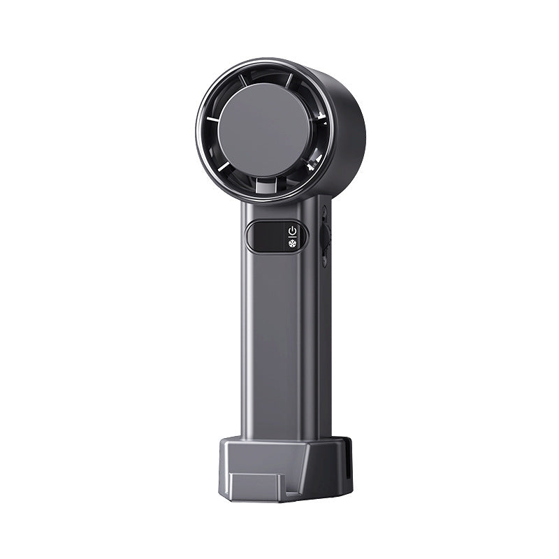 Ladies portable mini fan with USB charging function and digital display Kalsten