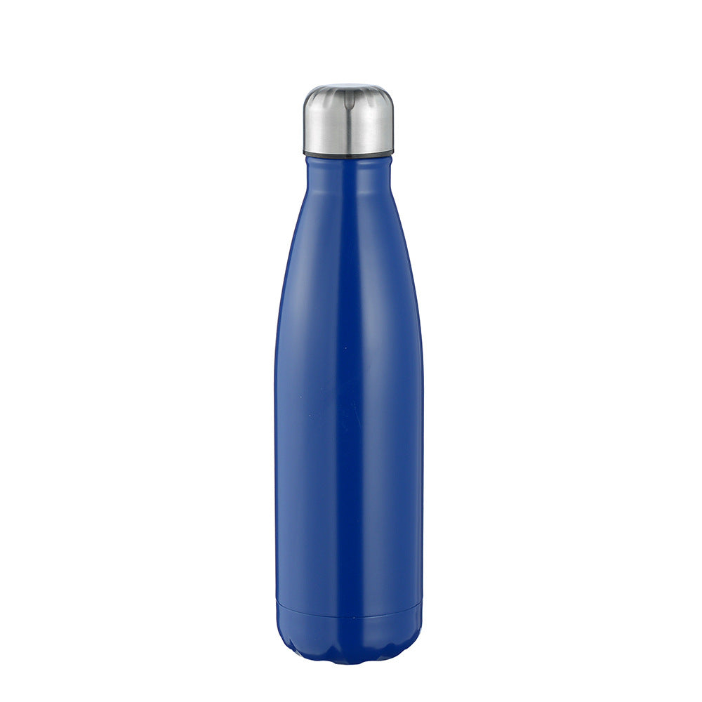 Unisex double-walled insulated bottle made of stainless steel with vacuum insulation and leak-proof screw cap Kalsten