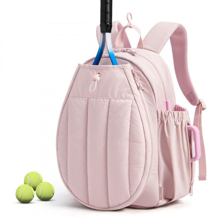 Sporty tennis backpack with shoe compartment and practical outer pockets Kalsten
