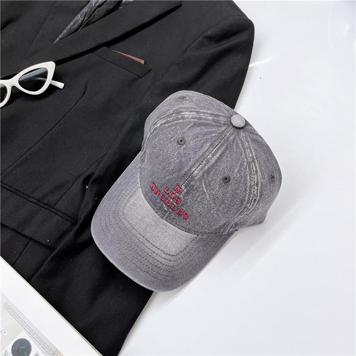 Women's Distressed Vintage Los Angeles Baseball Cap Kalsten