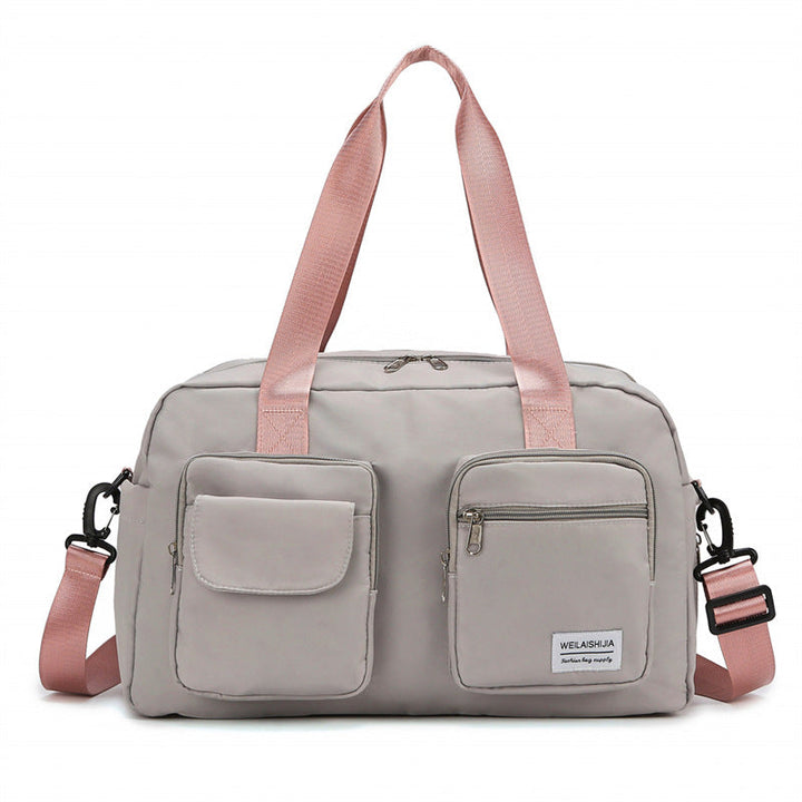 Multifunctional Travel Bag With Multiple Compartments And Adjustable Shoulder Strap Kalsten