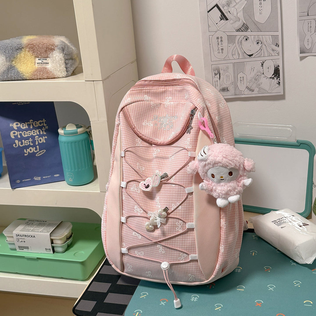 Lightweight Multi-Pocket Casual School Backpack