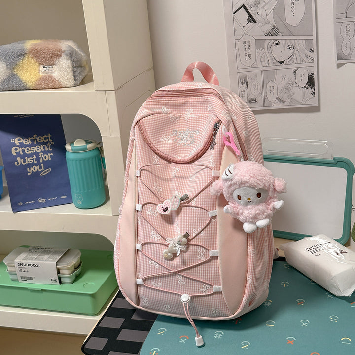 Lightweight Multi-Pocket Casual School Backpack