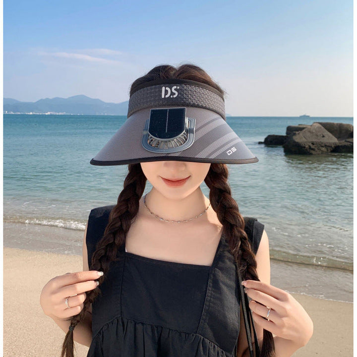 Adjustable sun visor with UV protection and padded headband Kalsten