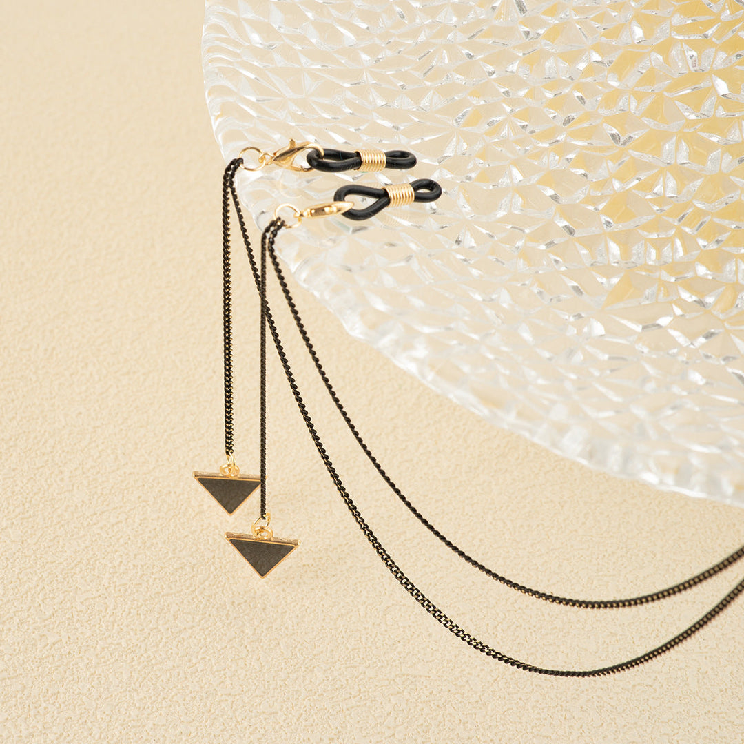 Geometric Pendant Eyewear Chain Kalsten