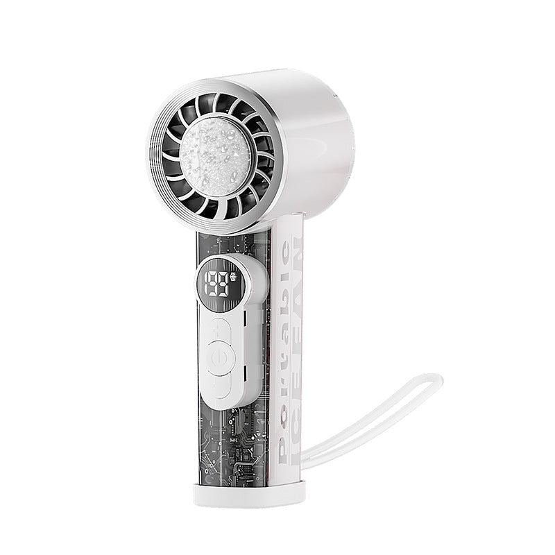 Unisex Portable Hand Fan with Digital Control Kalsten