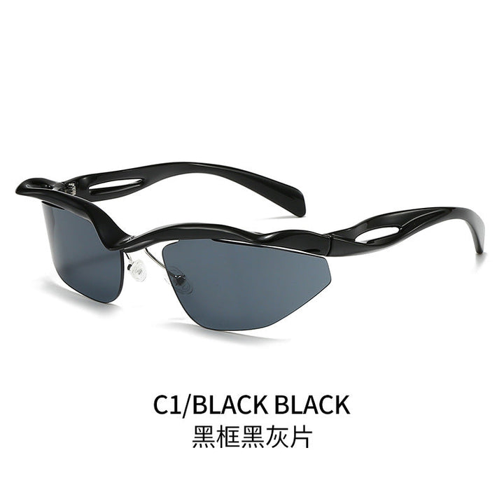 Women's sporty sunglasses with aerodynamic frame Kalsten 1780028486