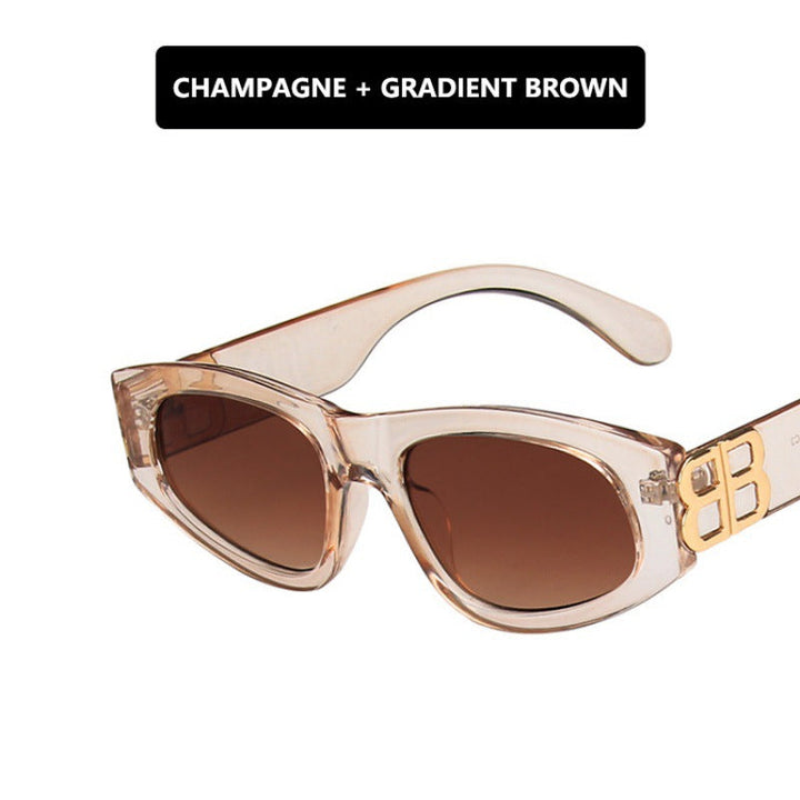 Women's fashionable cat-eye sunglasses with luxurious accents Kalsten