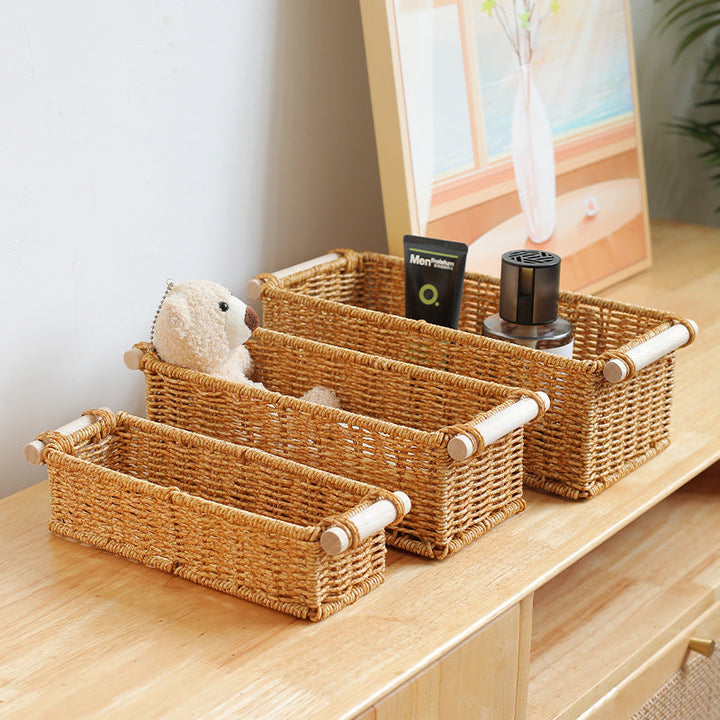 Rectangular Woven Storage Caddy Kalsten