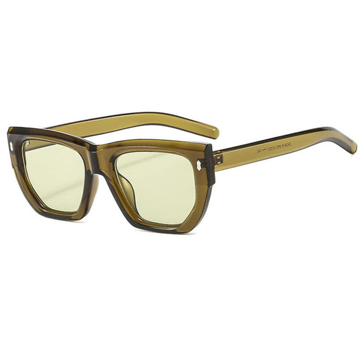 Women's designer sunglasses with modern geometric frame and UV protection Kalsten