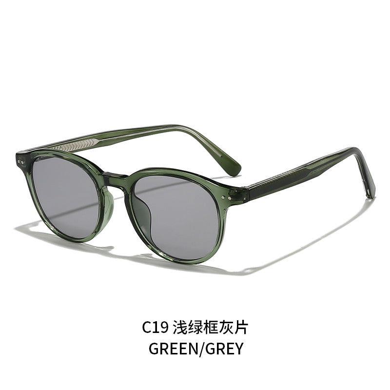 Women's round fashionable sunglasses with UV protection Kalsten