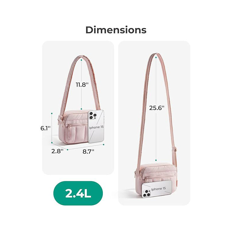 Small shoulder bag with practical compartments Kalsten