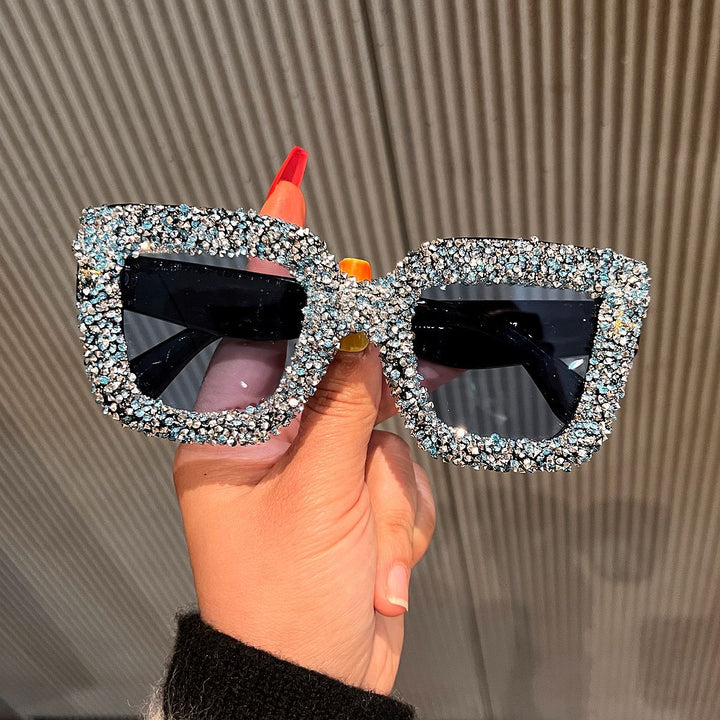 Women's Glamorous Statement Sunglasses with sparkling rhinestone embellishment Kalsten