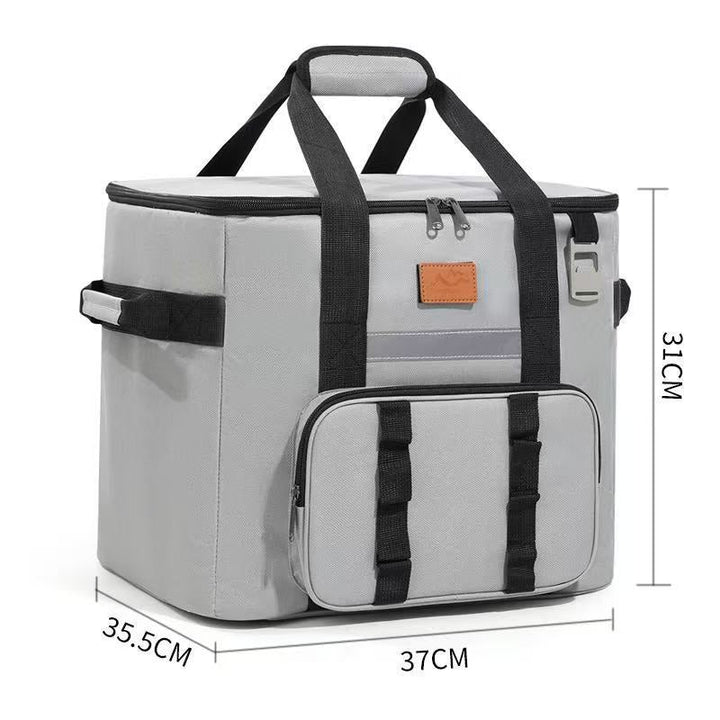 Women Insulated Picnic Cooler Bag with Side Pocket Kalsten
