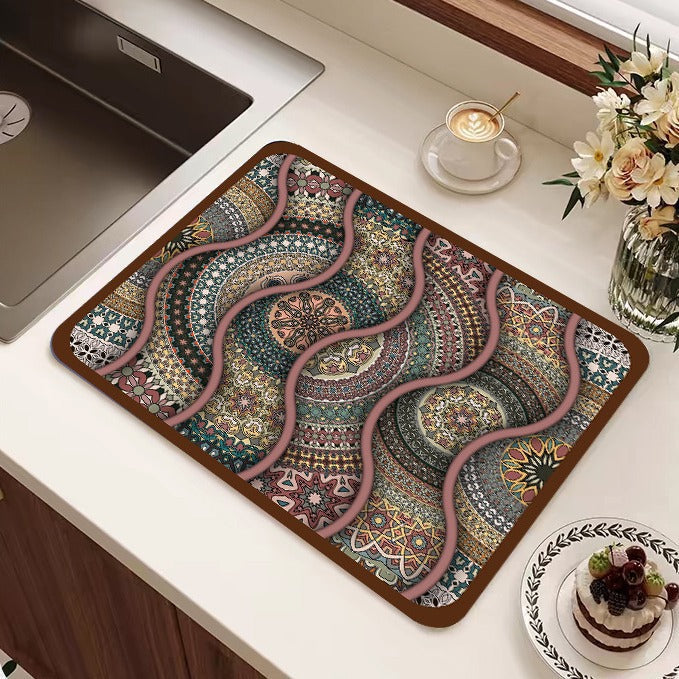 Stylish Decorative Bath Mat Kalsten