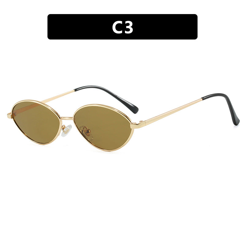 Ladies' fashionable sunglasses with oval design and polarized lenses Kalsten