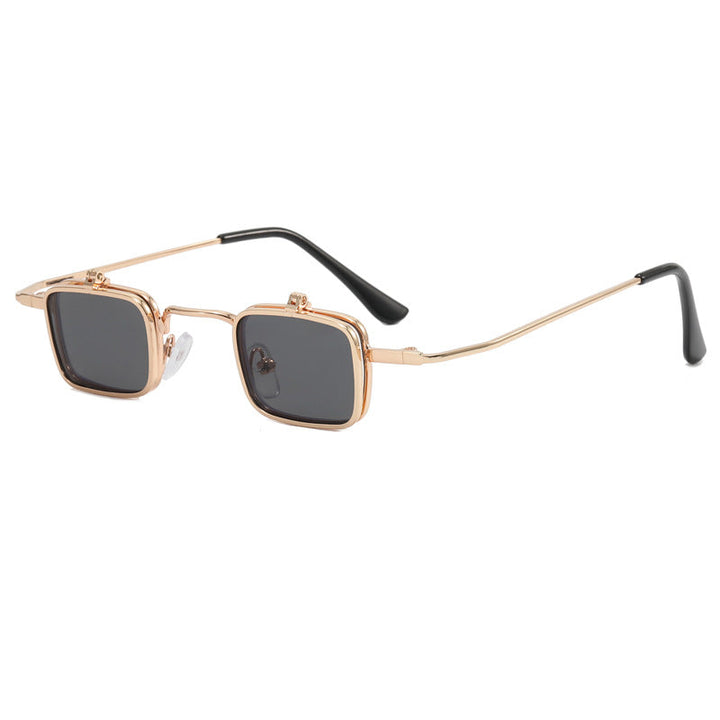 Ladies Designer Sunglasses with Square Metal Frame Kalsten