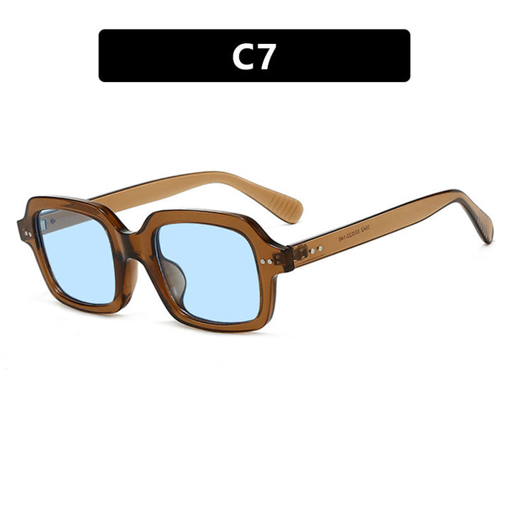 Ladies modern square sunglasses with wide frame and elegant design Kalsten