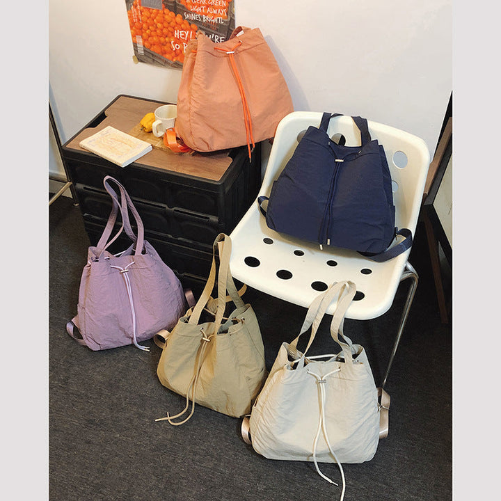 Fashionable Leisure Bag With Drawstring Kalsten