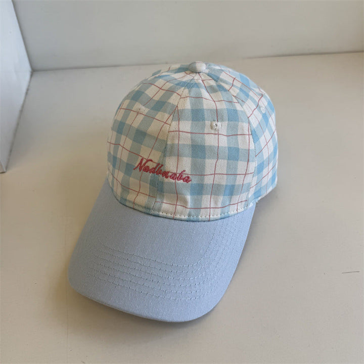 Women's Adjustable Plaid Baseball Cap Kalsten