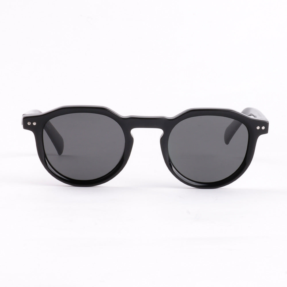 Ladies' fashionable sunglasses with stylish round frame and UV protection Kalsten