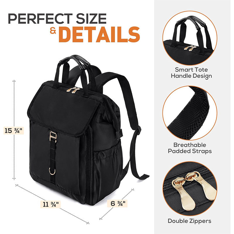 Versatile and Stylish Backpack with Insulated Compartment Kalsten